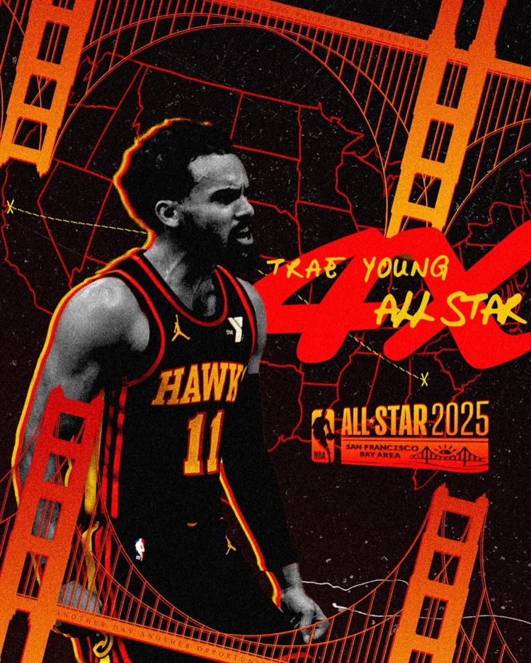 遞補入選全明星陣容！特雷-楊：生活中有些事比自己重要 4次啦