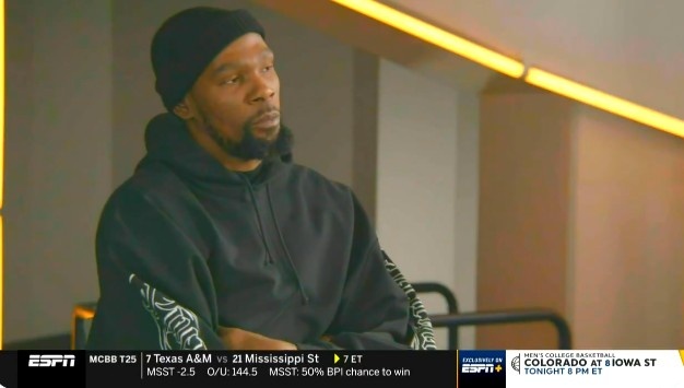  還打多久退役？KD：目前無法預測終點 可能會發(fā)生也可能不會