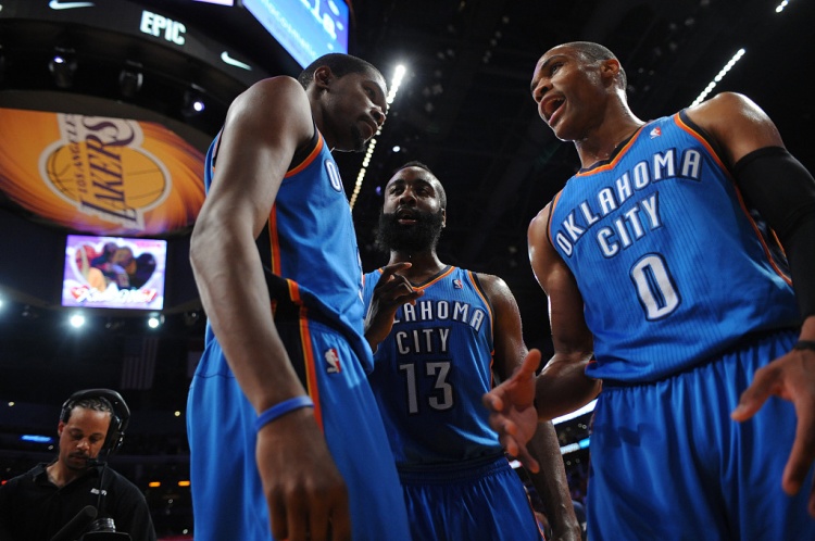  雷霆三少得分全部進入歷史前20！他們是NBA歷史最大的如果嗎？