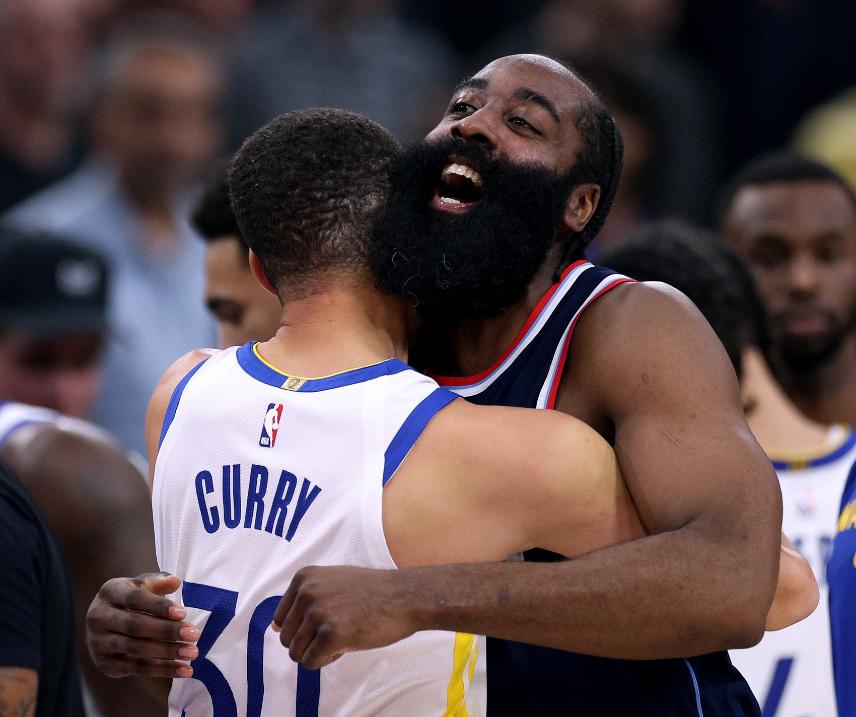  諸神黃昏！庫(kù)里哈登先后50+ NBA歷史首次兩名35歲以上球員轟50+！